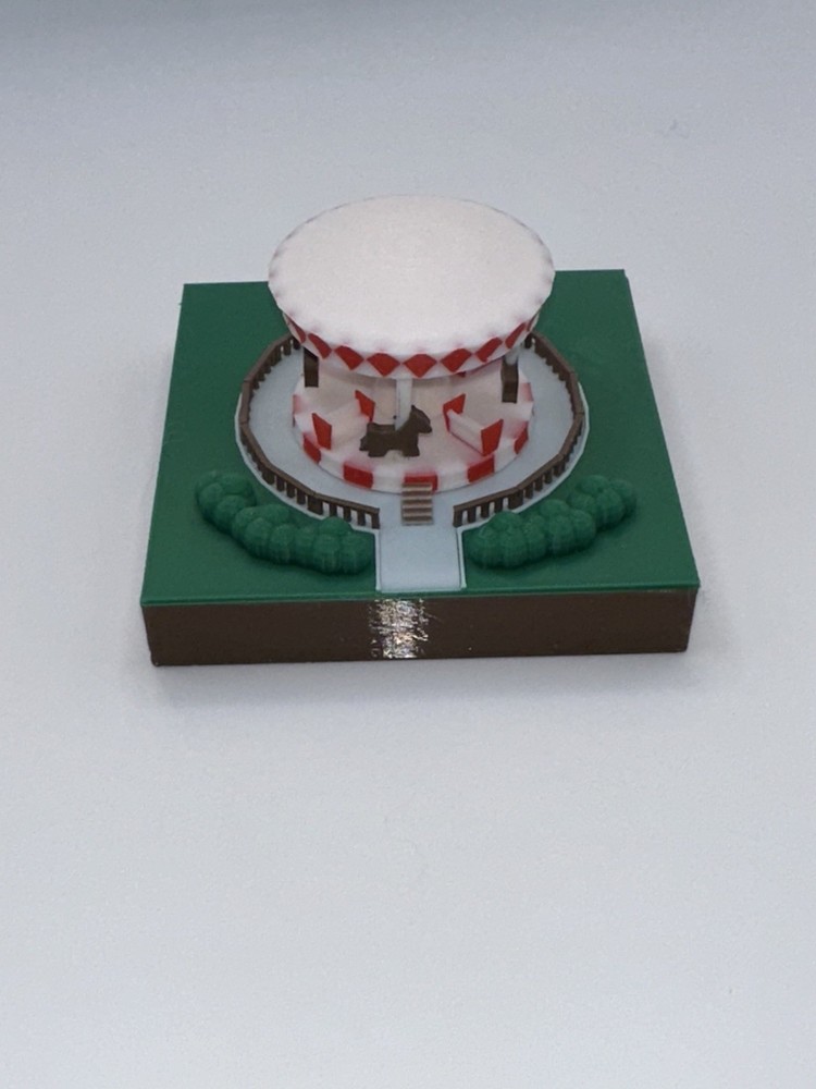 Carousel Z-scale Motorized Model Ride