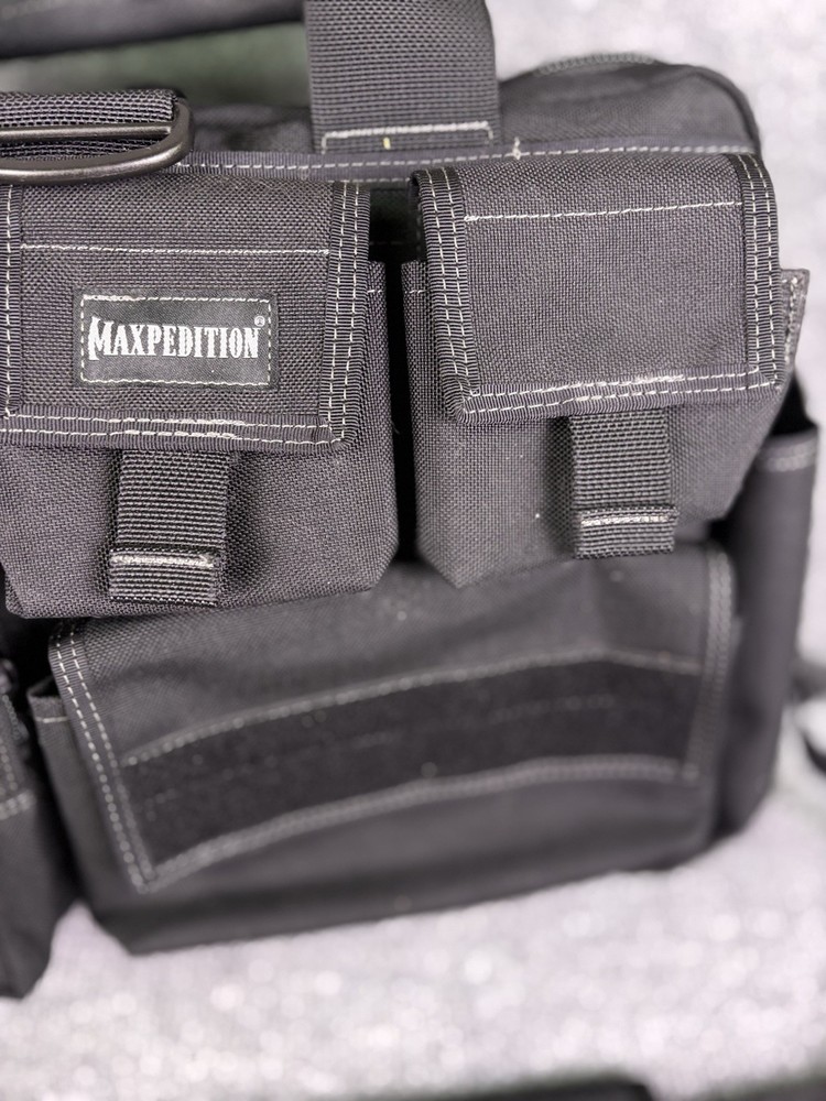 Maxpedition Operator Tactical Laptop Case w / Adjustable Strap Black