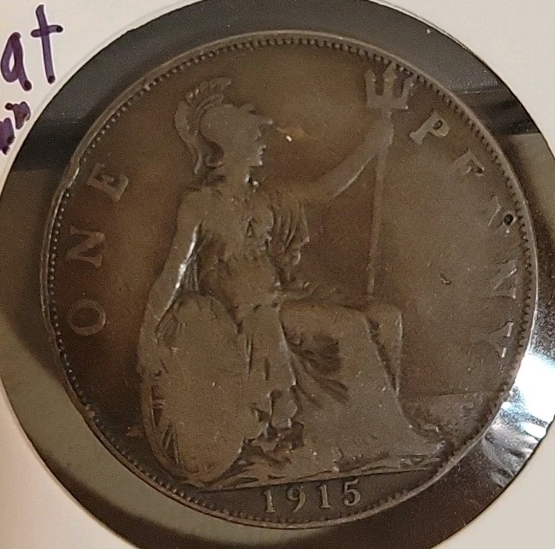 1915 Great Britain 1 Penny