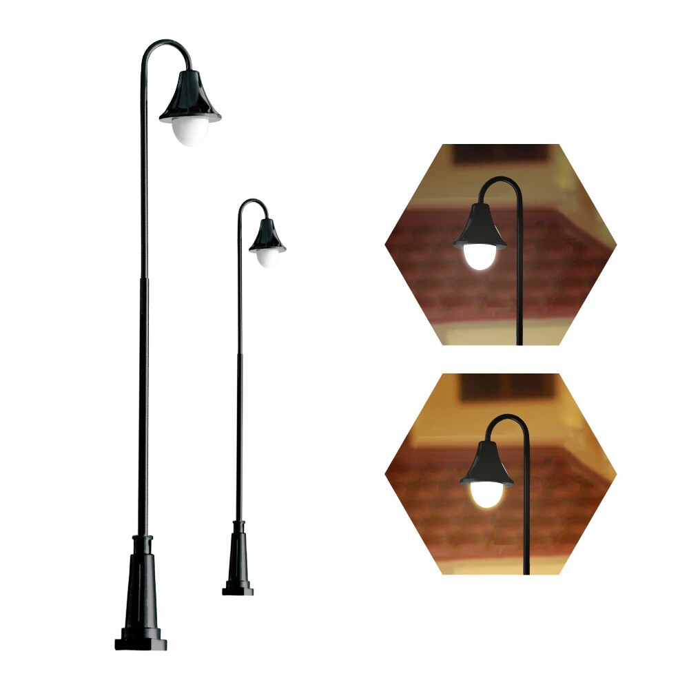 1/75-100 Scale Model 12V Led Lamp Garden Light For Railway Train Scene Layout