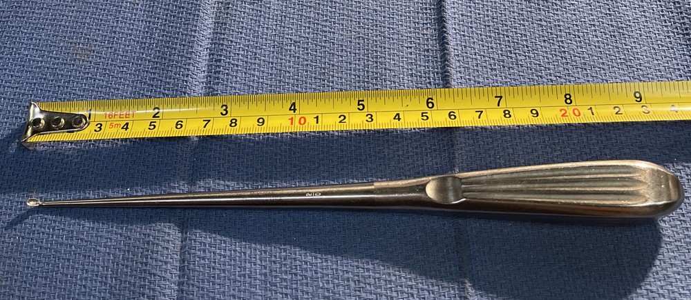 Ruggles R-0351 Bone Curette 2/0