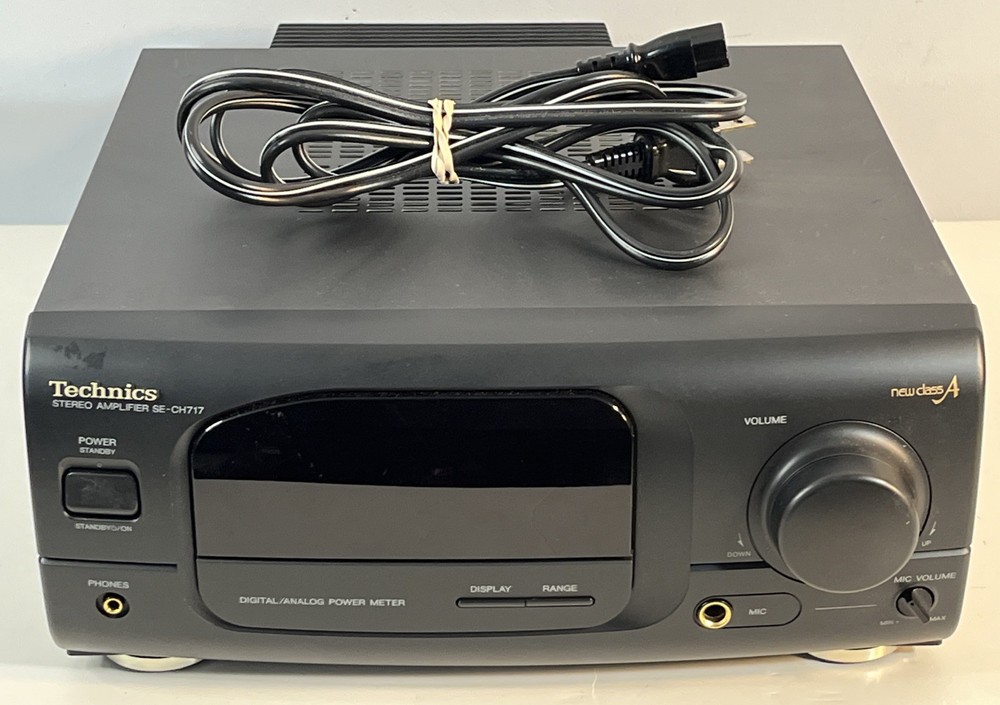 Technics SE-CH717 Component System Tuner Amp Stereo Amplifier Separate Vintage