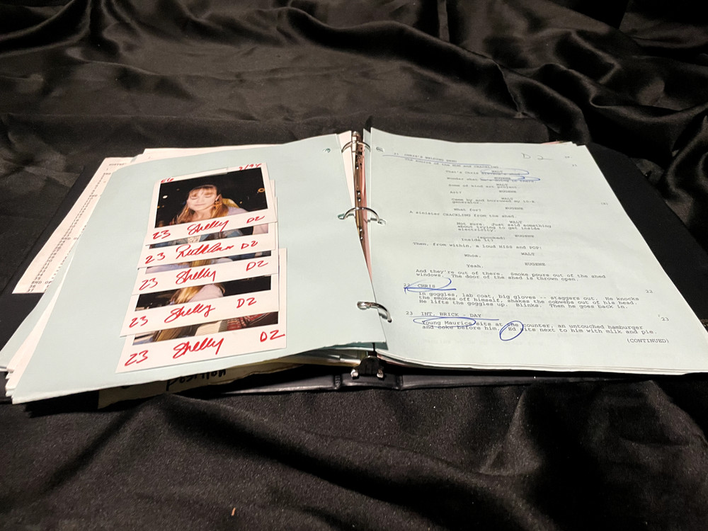 Northern Exposure Script with Cast Polaroids - Full Upright Position