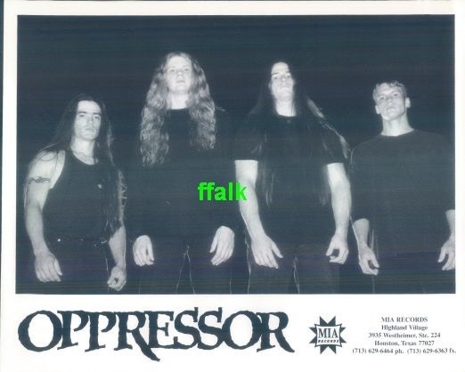 Press Photo: OPPRESSOR 8x10 B&W