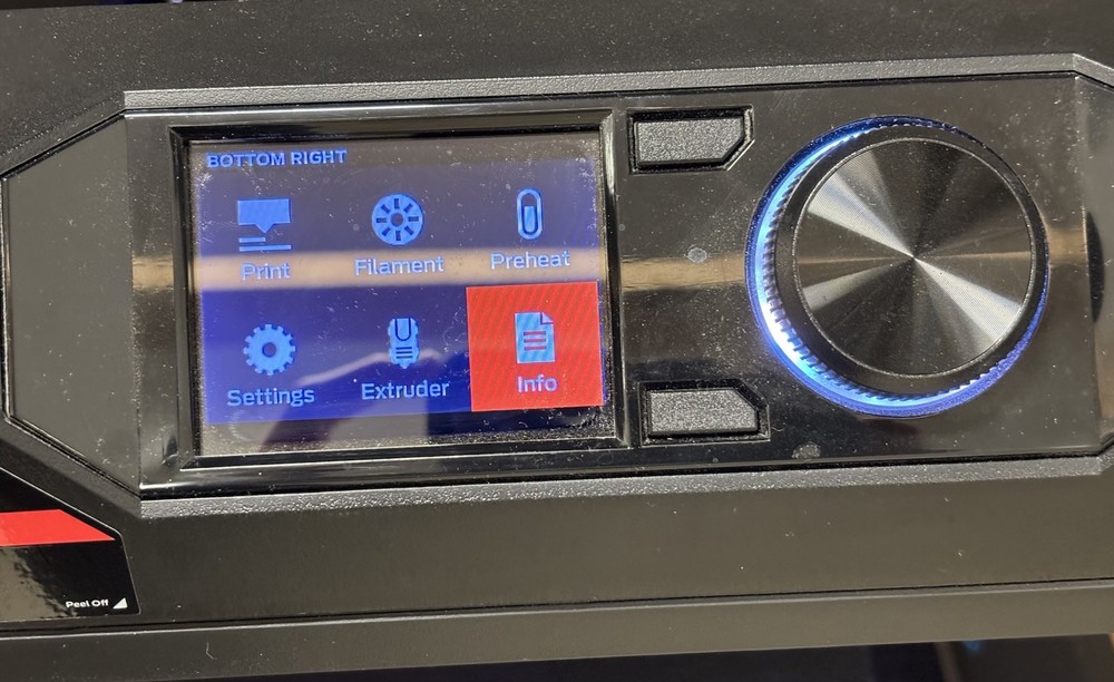 MakerBot Replicator+ Plus 3D Printer Model PABH65 MP07825 with Power Cord - Used