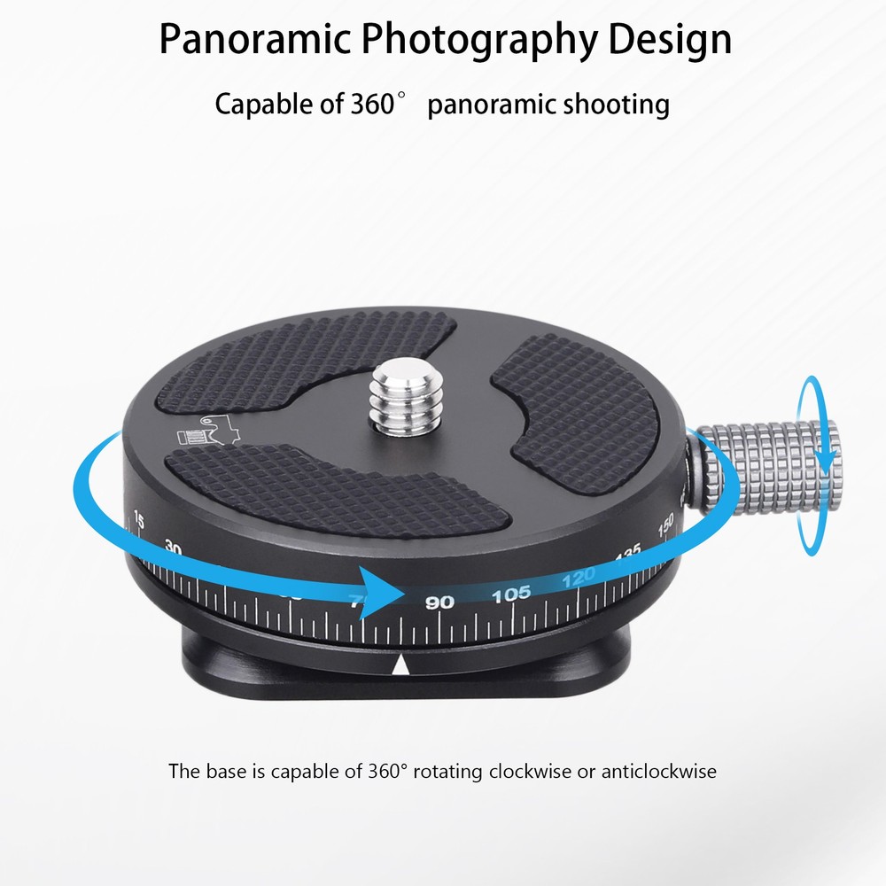 47MM Paning Base Panoramic Base CNC All-Aluminum Paning Base Mini Paning Base