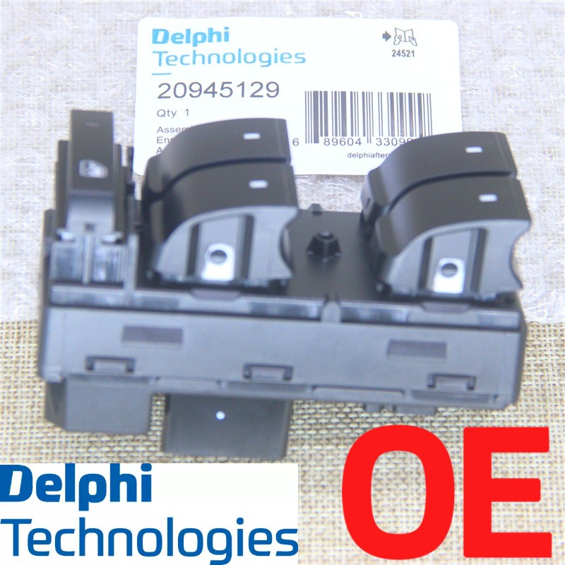 Genuine Left Driver Side Master Power Window Switch for Chevrolet Silverado GMC