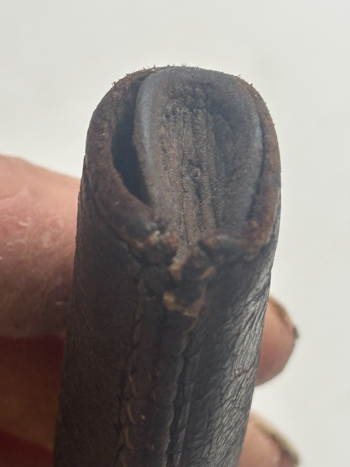 Rare Span Am USN embossed 38 revolver Holster