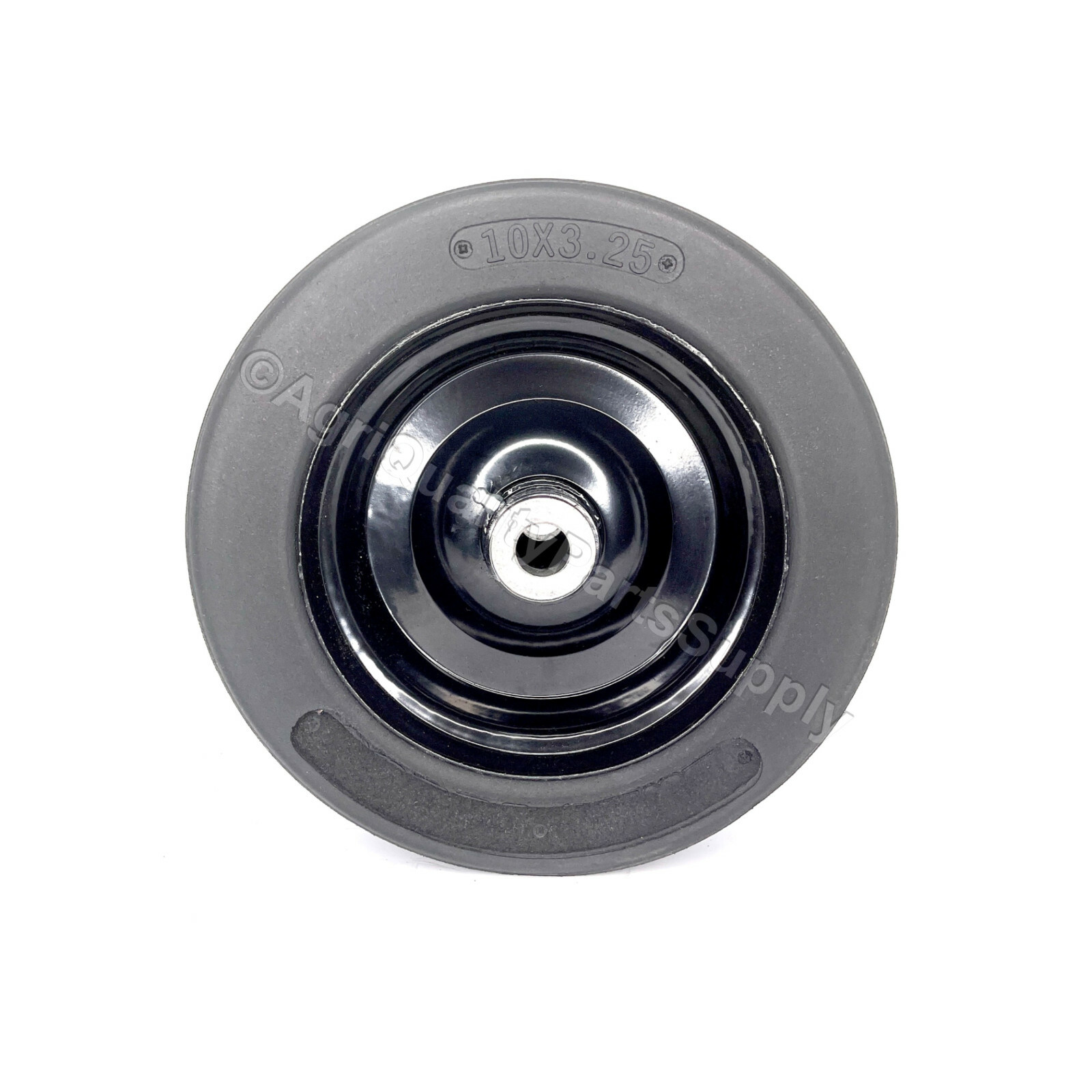 (1) One 10"x3.25"Solid Finish Mower Wheel Tire 3/4"ID - FIRE SALE!!!!!!!!!!!!!!!