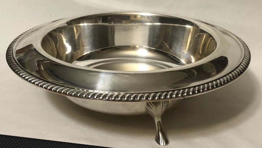 Friedman Silver Co Footed Bowl