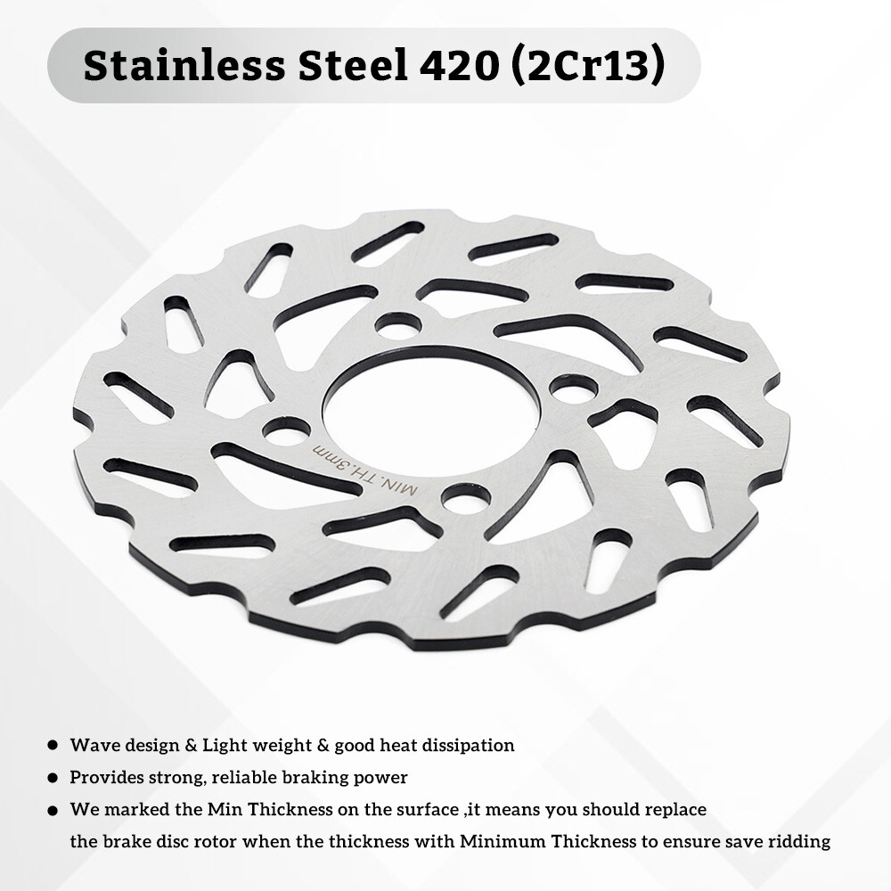 Front Rear Brake Discs Rotors Pads For Yamaha Raptor 660R YFM660R 2001 2002-2005