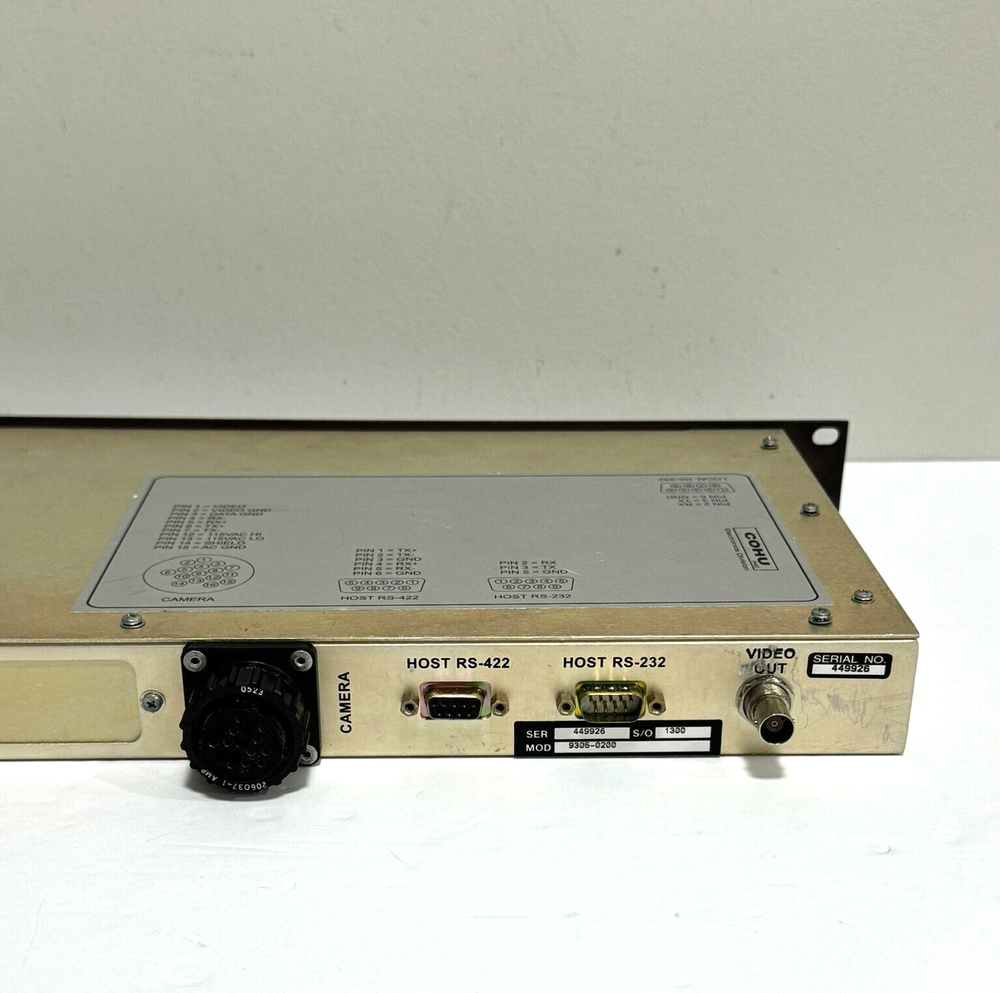 COHU CAMERA CONTROL UNIT PTZ 9305-0200