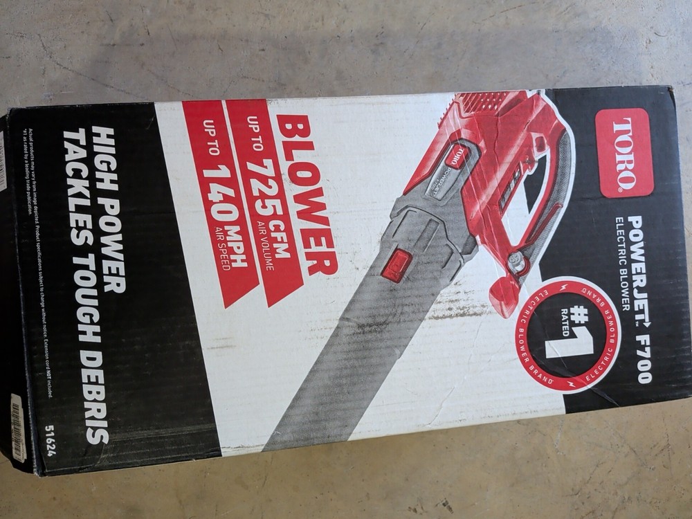 Toro 51624 Handheld Leaf Blower