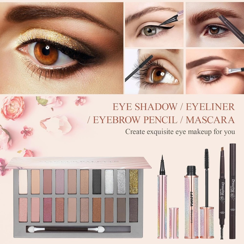 LAZORA Makeup Kit for Women Full Set Multipurpose Bundle Box2