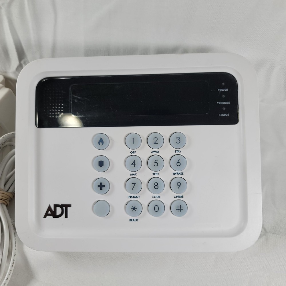 ADT PULSE HONEYWELL TSSC BASE CONTROL UNIT TSSC KP KEYPAD SECURITY SYSTEM