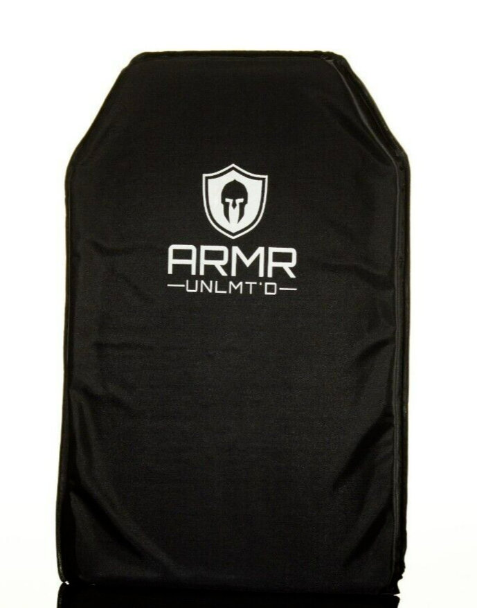 Bulletproof Backpack Insert Panel Shield Lightweight Body Armor Level IIIA 10X16