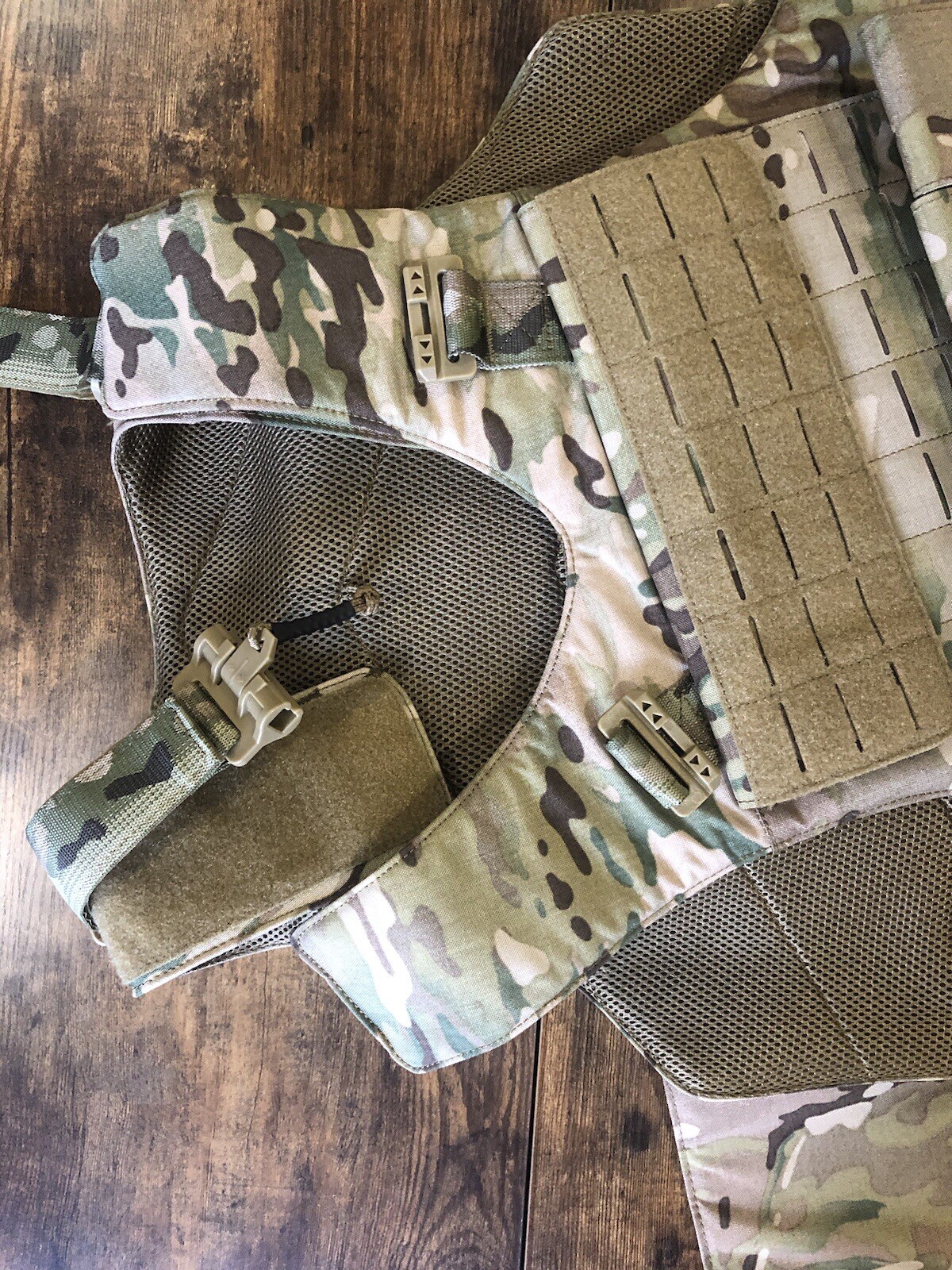 Tactical Vest Plate Carrier Multicam For Armor Plates