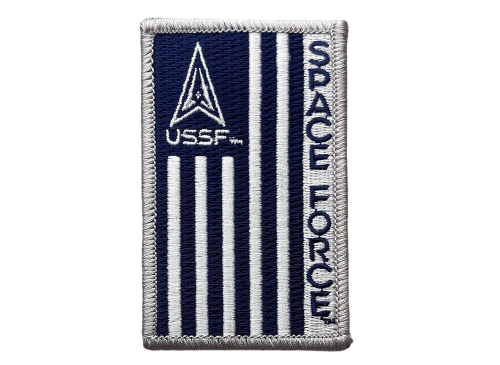 Licensed USSF Space Force 3.5 inch Iron on Hat Patch EE5385 F8D2KK