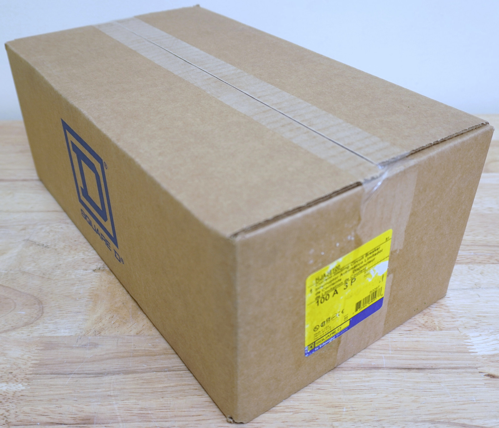 HJA36100 Square D 100 Amp Circuit Breaker NEW in Factory Sealed Box