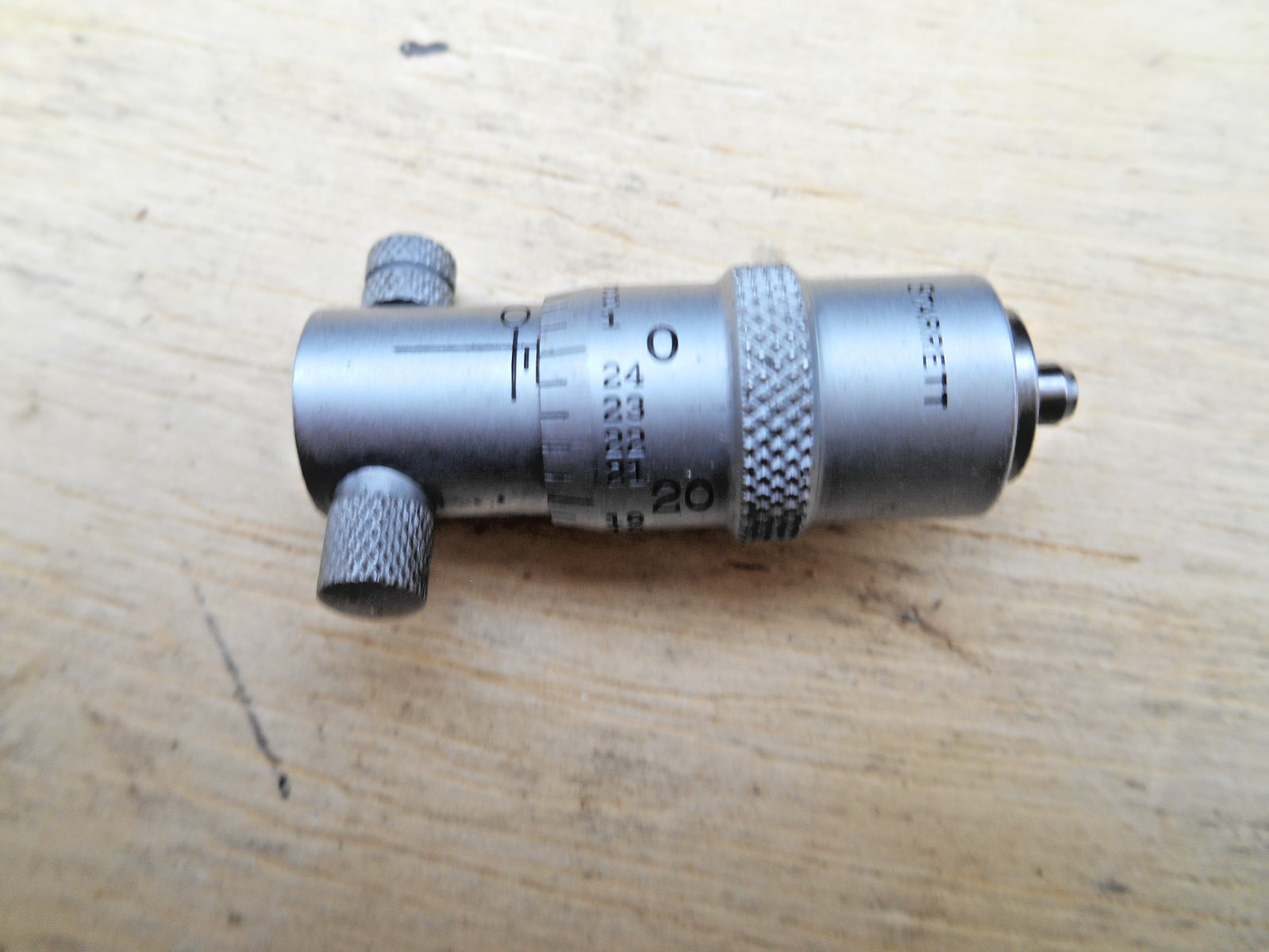 STARRETT 124 INSIDE MICROMETER , 2-8" , .001"