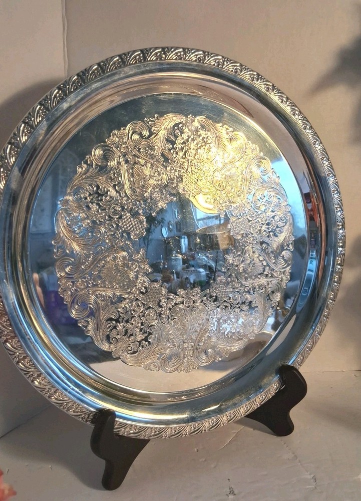 Vtg 1960's WM.A.Rodgers Silverplated POLISHED Tea Service Set; 6 PCS! EUC/Mint