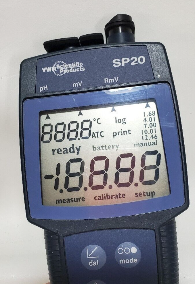 VWR Thermo Orion Symphony SP20 Portable Ph Meter