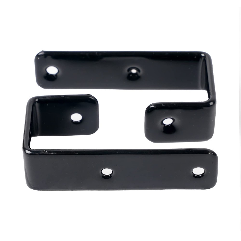 2 Pack Bunk Bed Ladder Hooks Inside Width 1" PVC Coated Metal Bunk Bed Brackets