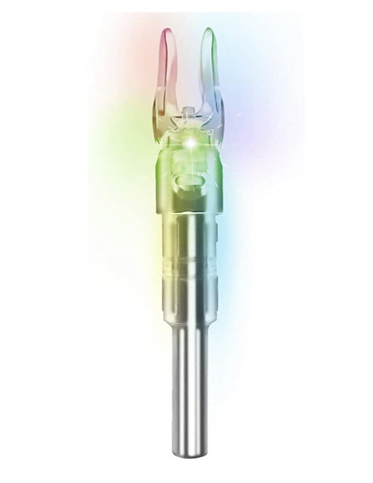 Lighted arrow nocks