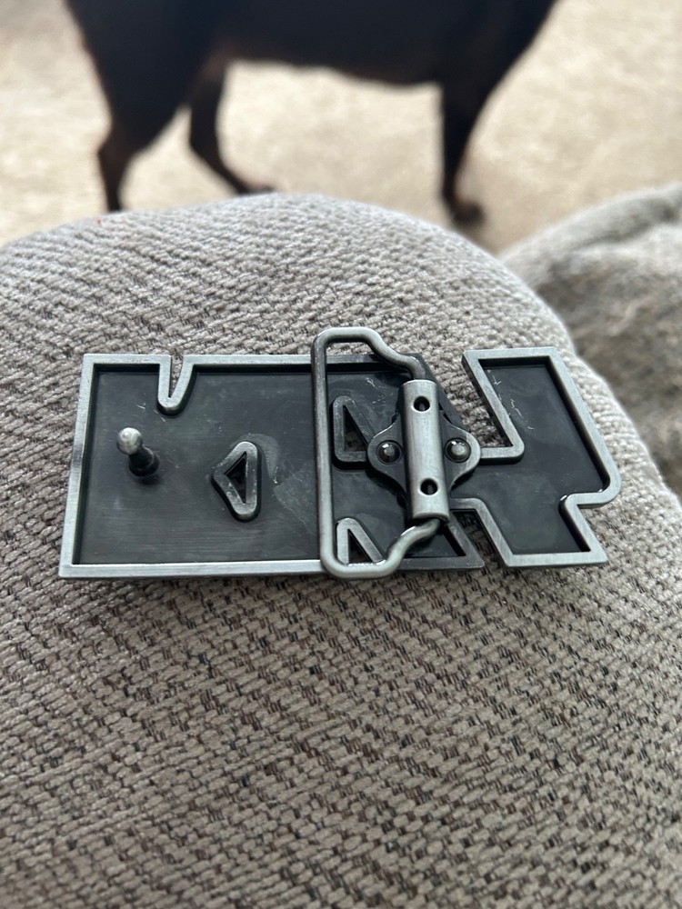 KISS Belt Buckle , rock n' roll band music logo, kiss concert, kiss tour, NEW