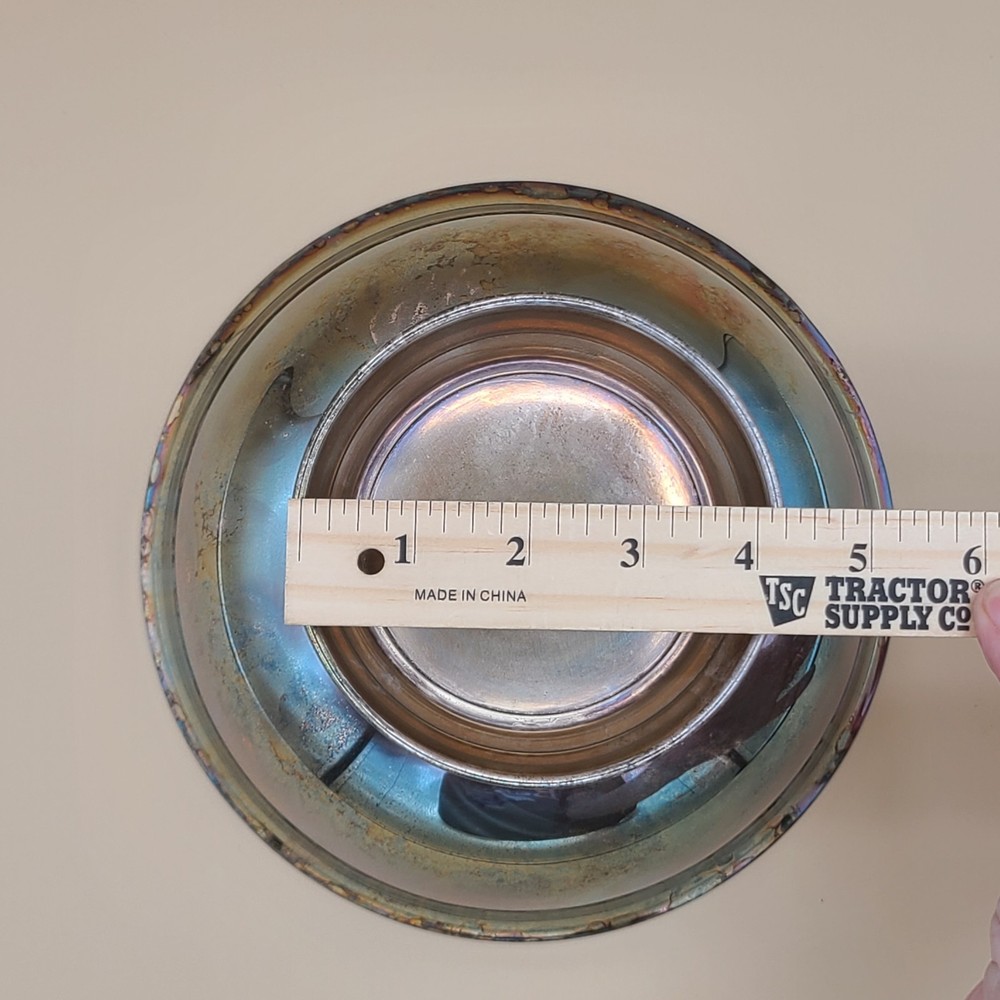 Vintage Gorham Silverplate YC780 Footed Serving Bowl