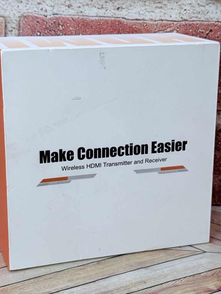 Wireless HDMI Transmitter & Receiver | 2.4G/5G Plug & Play HD Extender Kit New