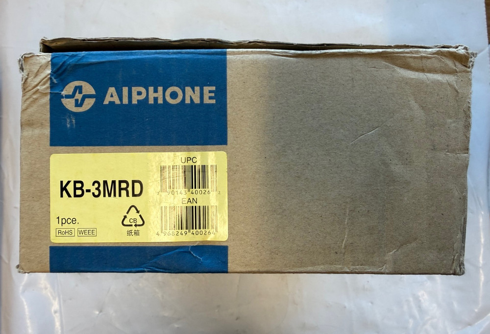 Aiphone JP-4MED Hands-Free Master Station 7" Touchscreen Video Intercom