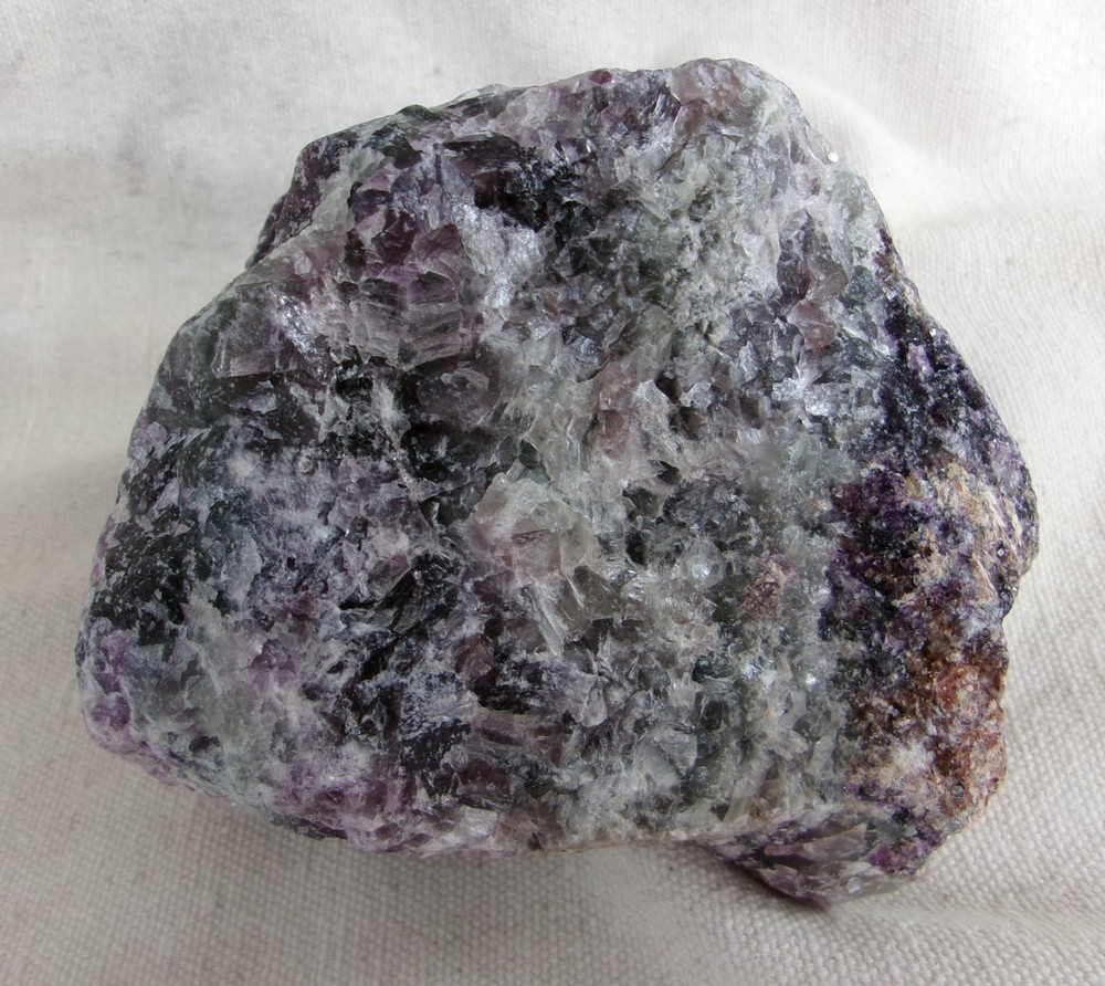Rainbow Fluorite Rough 3.13 Lbs. from Brazil