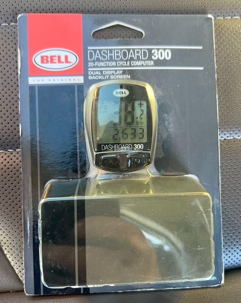 NEW - 20 FUNCTION Cycle Computer -  Bell Dashboard 300 - Wireless Backlit Screen