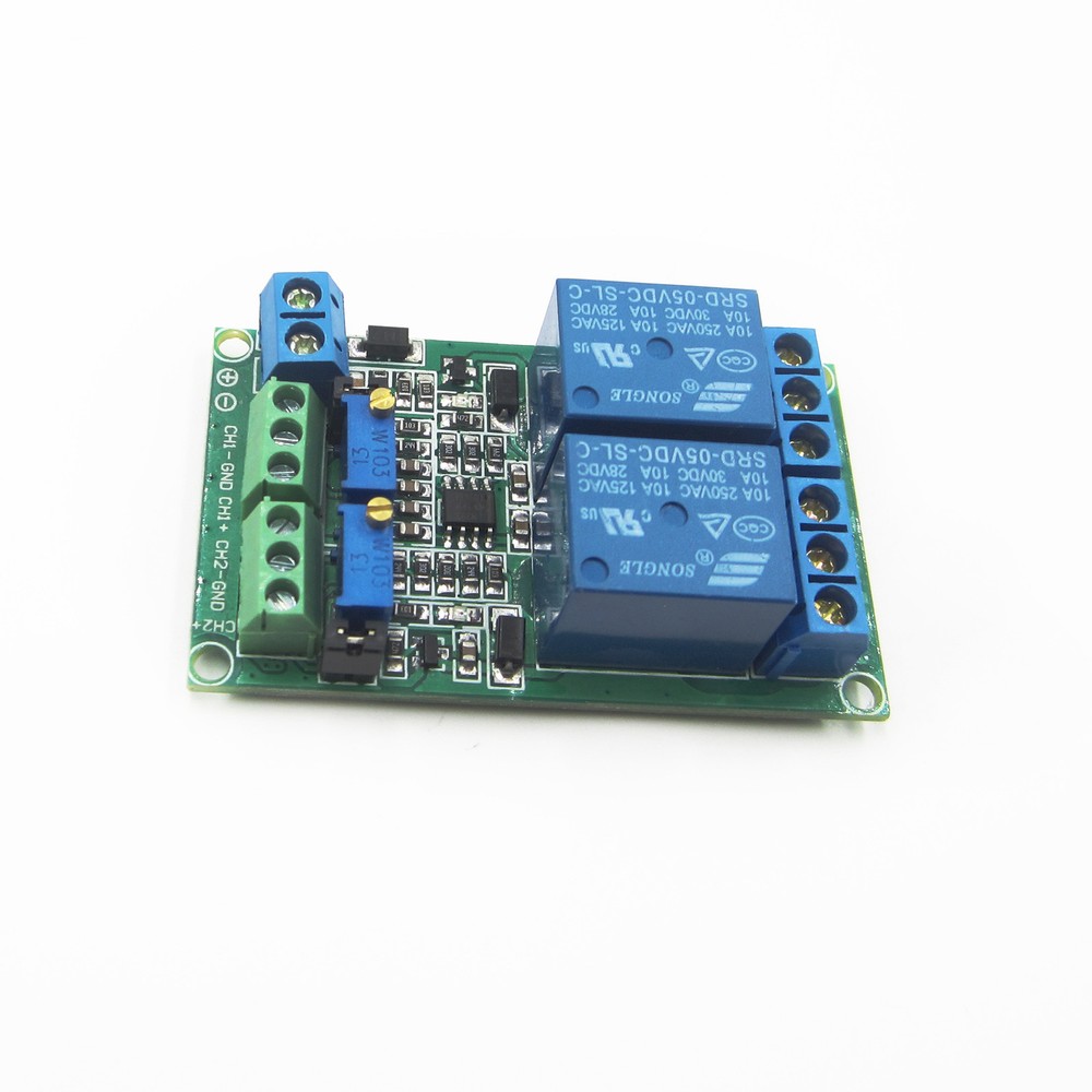 Unique DC 5V 2-Channel Voltage Comparator Precise LM393 Board Module