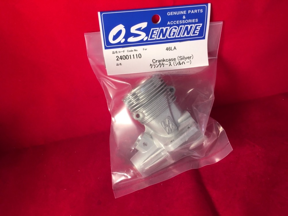 OS LA -46 SILVER CRANKCASE NIP