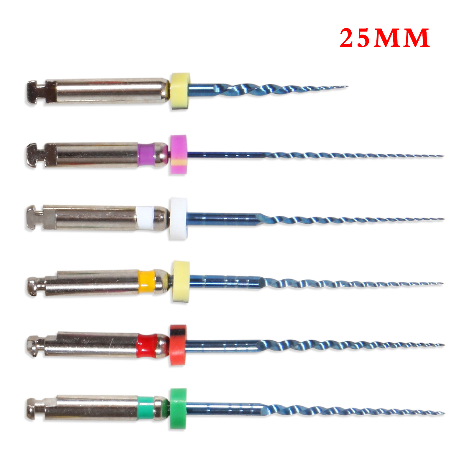 Dental Endodontic Engine Rotary NiTi File Files 25mm for Endo motor USA