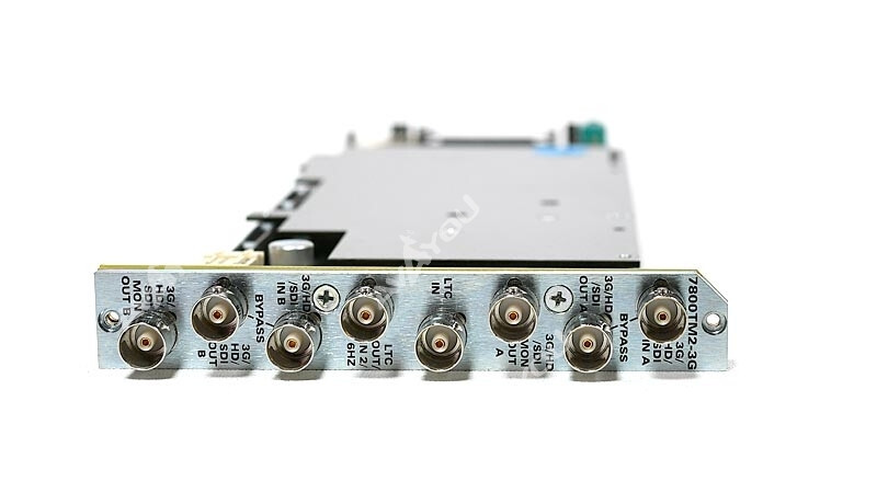 Evertz 7800TM2‑3G +3RU Dual SD/HD/3G Time Code Processor Card +3RU