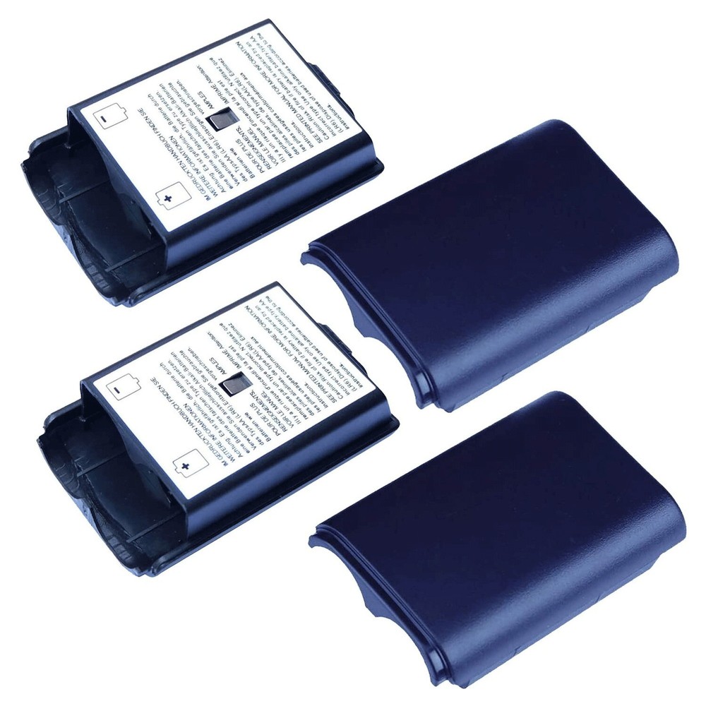 4pcs AA Battery Back Cover Case Shell Pack For Xbox 360 Wireless Controller