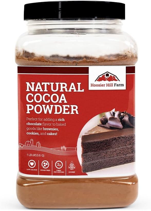 Natural Cocoa Powder, 1LB
