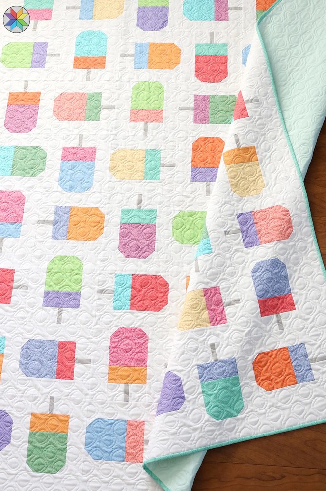 Juice Pops Quilt Pattern by A Bright Corner