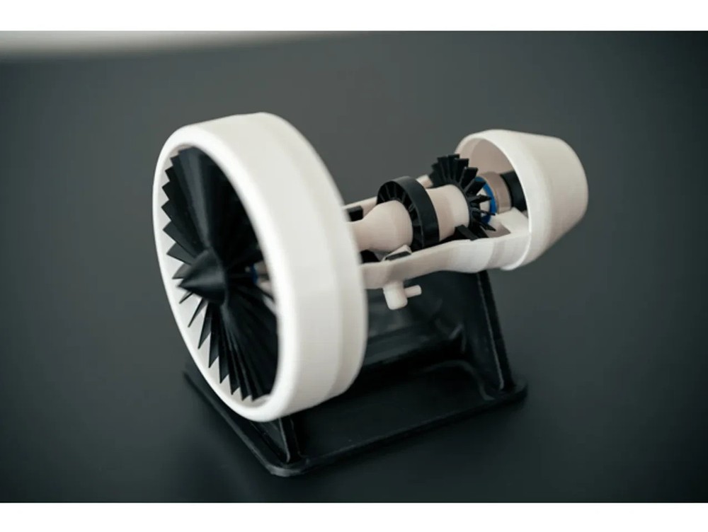 Jet Engine Inside Model