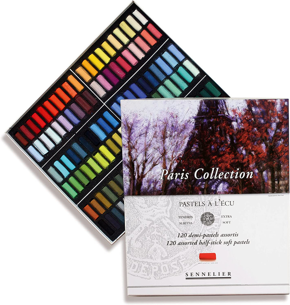Soft Pastels Half Stick Set 120/Pkg-Paris, Paris