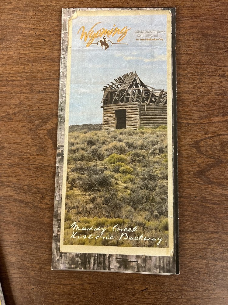 Wyoming Offical State Highway Map, 2015