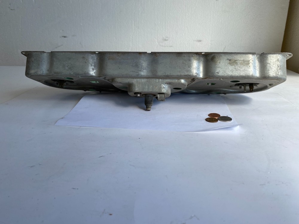 Dirty Dented Broken Gauges-Dash Instrument Panel Cluster BACKING PLATE-CHEVY C10