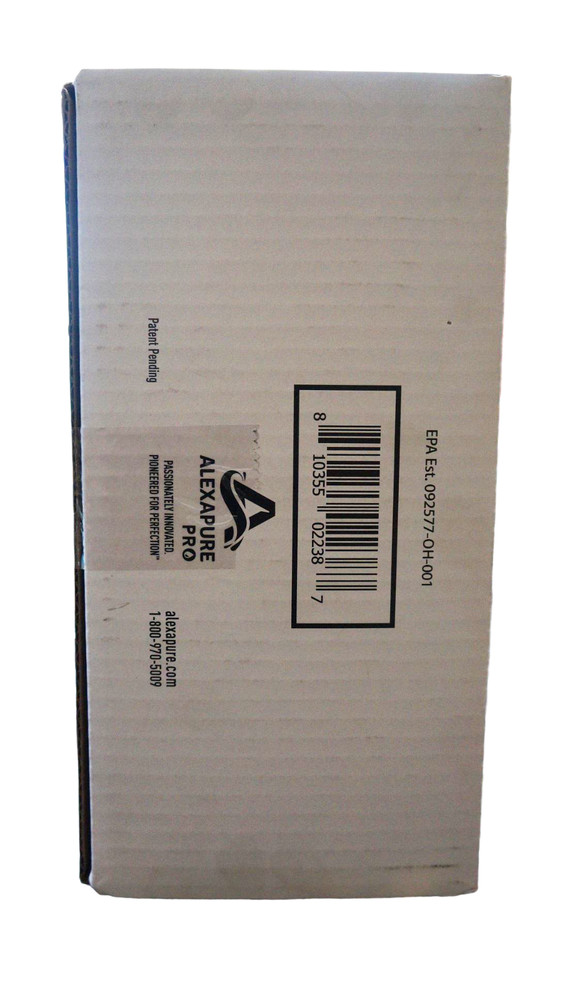 Genuine Alexapure PRO 2387 Replacement Water Filter x2 Filter Pack Black