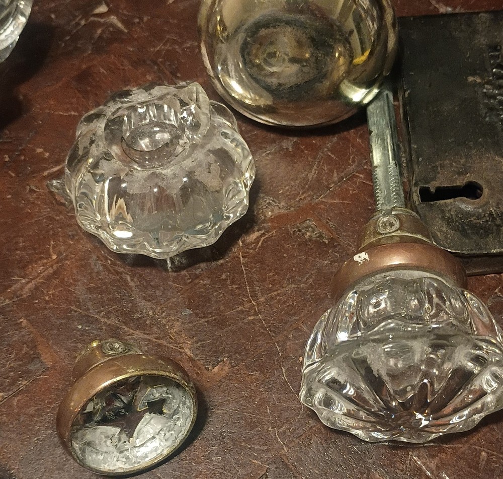 vintage door hardware lot