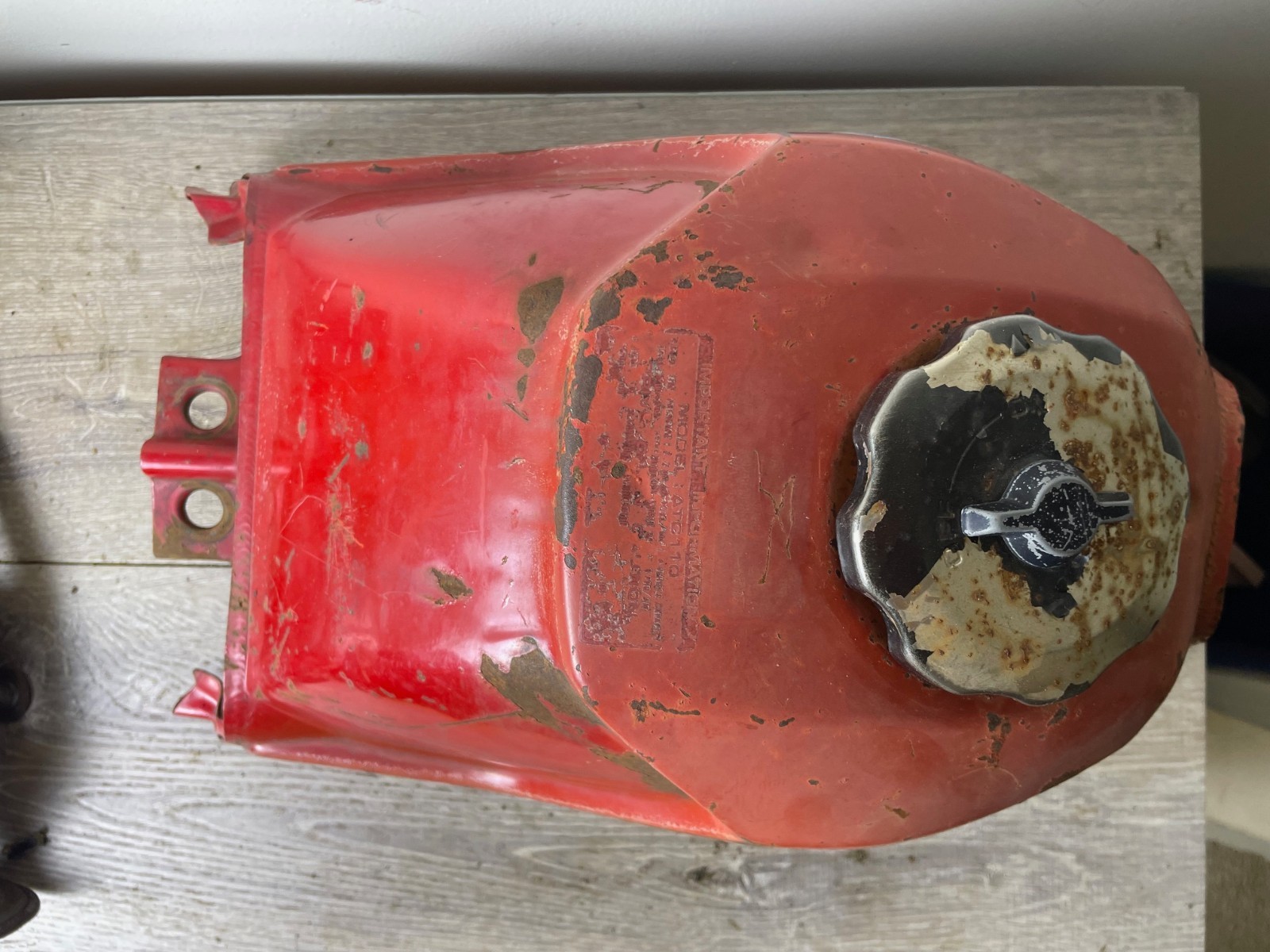 1983 Honda OEM ATC 110 Gas Tank Fuel Tank Reservoir SEE PICS