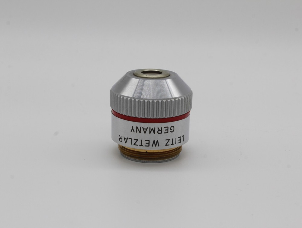 Leitz Microscope Obective 4 0.12 160 RMS thread #Ob6