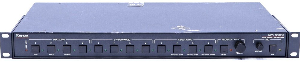 EXTRON MPS SERIES MEDIA PRESENTATION SWITCHER